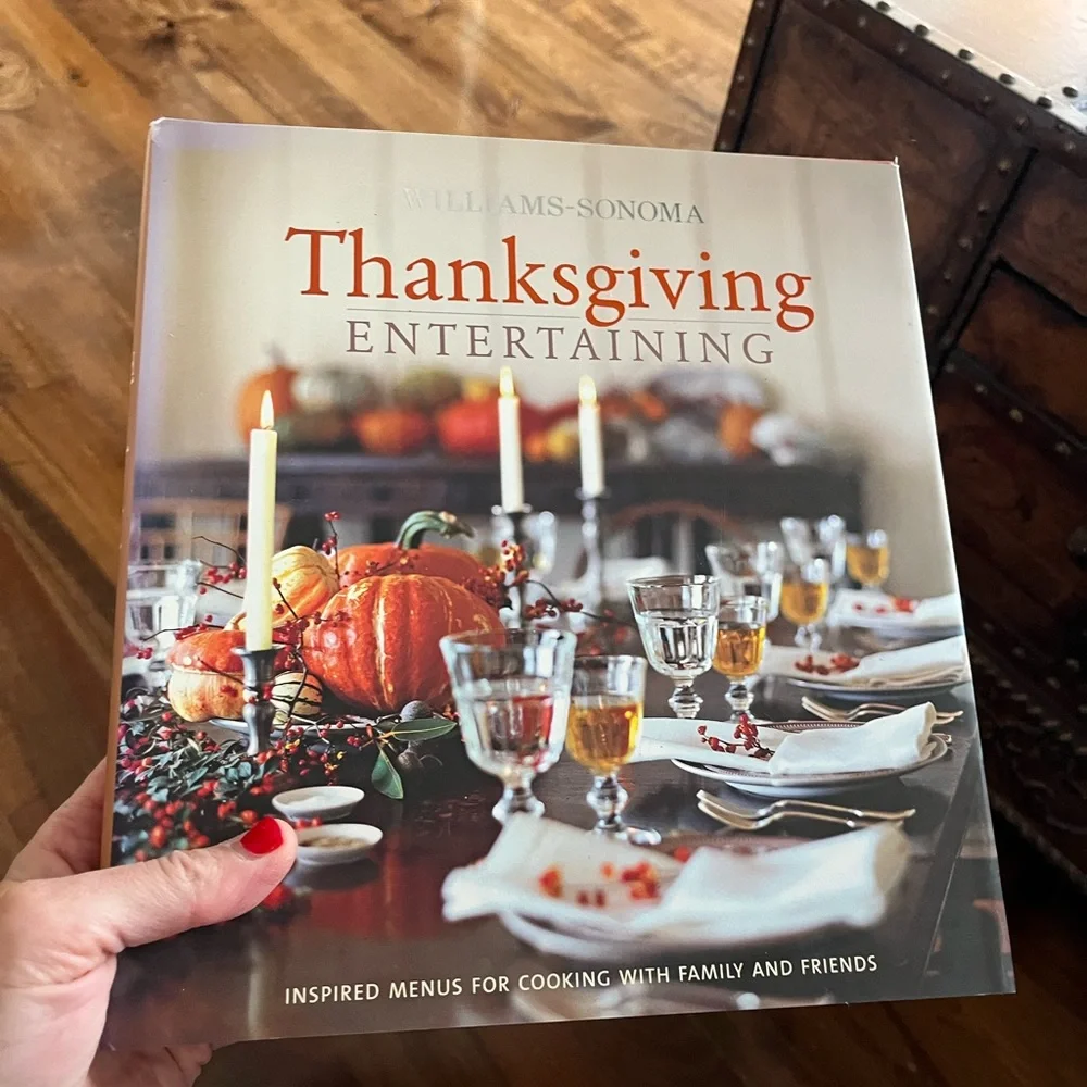 Williams Sonoma Thanksgiving entertaining book
